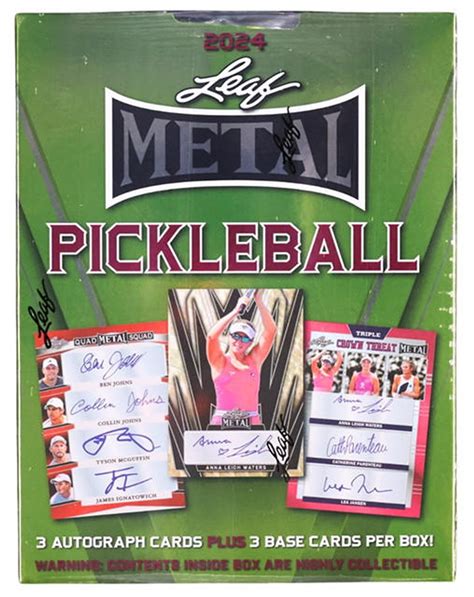 2024 leaf metal pickleball